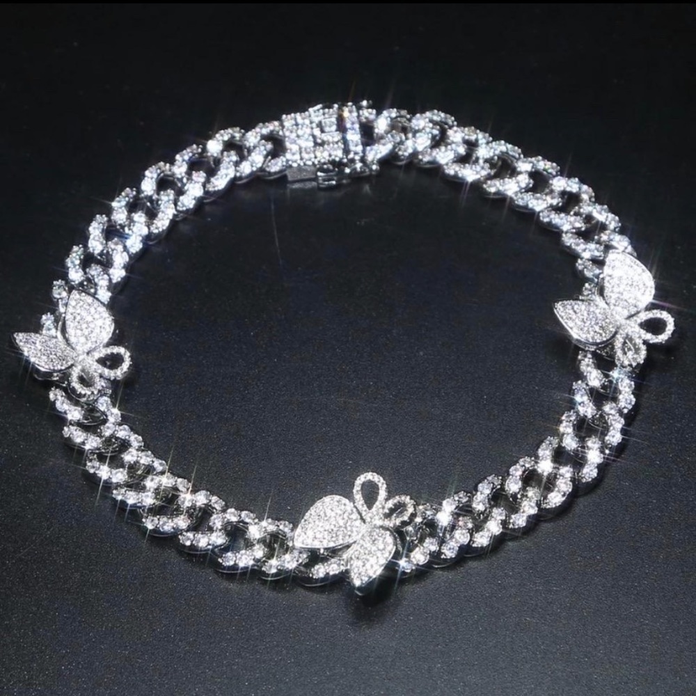 cuban butterfly bracelet - Picture 6 of 6